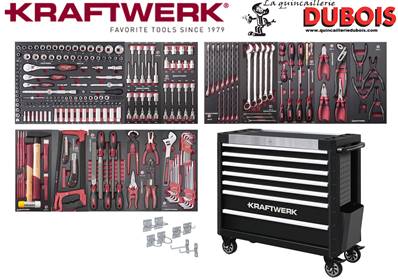 Servante d'atelier P407L, EVA, 273 pcs. promotion