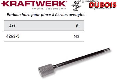 Embouchure M3 pour 4263