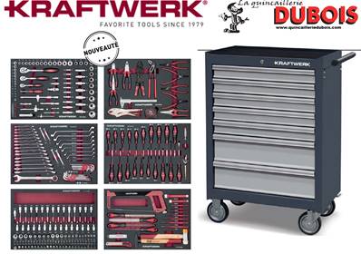 Servante d'atelier B107 EVA, 304 pcs. KRAFTWERK 102.100.001