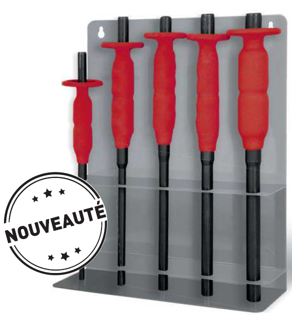 Kit Air Grip, chasse-goupille avec poignée ergonomique, 5pcs