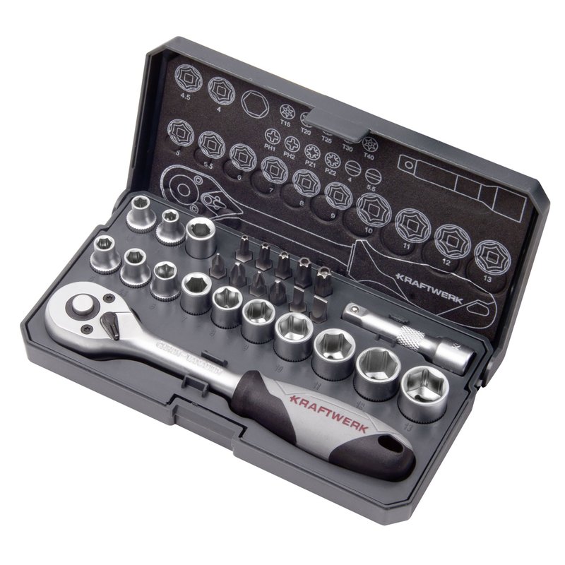 Coffret de douilles, Basic, 1/4", 26 pcs. promotion