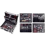 Coffret d'outils B147, 1/4"+1/2", 158 pcs. promotion