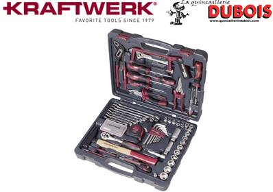 Coffret de 88 outils universels Basic KRAFTWERK 1048