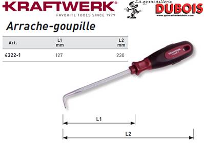 Arrache-goupille ergokraft