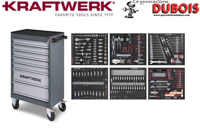 Servante d'atelier B107, EVA, 60/40, 304 pcs. KRAFTWERK PROMOTION 102.107.102