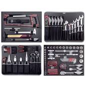 Coffret d'outils B147, 1/4"+1/2", 158 pcs. promotion