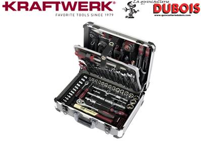 Coffret d'outils universel type alu KRAFTWERK Basic, 207 pcs KRAFTWERK 1047