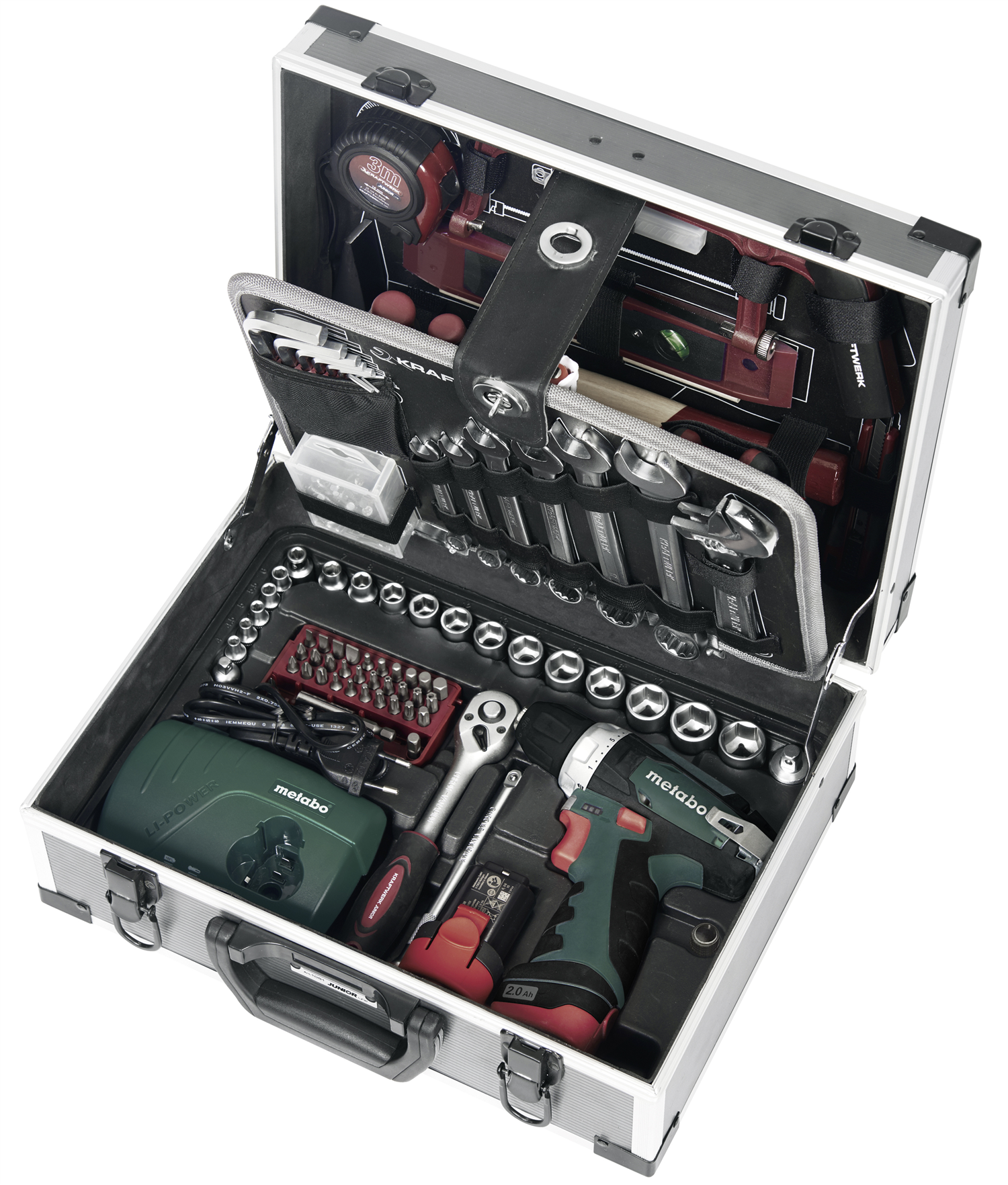 Coffret de 162 outils Basic/Metabo KRAFTWERK 1051