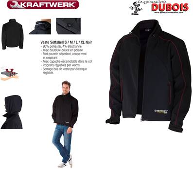 Veste softshell KRAFTWERK M KRAFTWERK 36012M