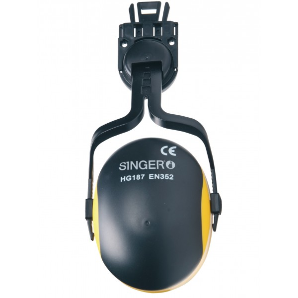 Lot de 2 coquilles anti bruit pour casque de chantier