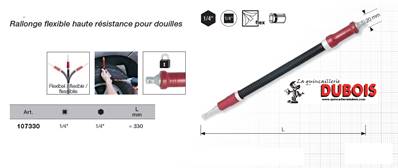 Rallonge flexible pour douilles 1/4"
