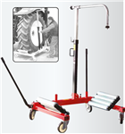 Chariot porte roue 1.2T avec vérin hydraulique