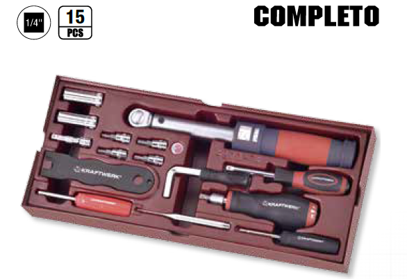 Coquille outils pour TMPS COMPLETO 16-p.