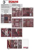 Ass. d'outils COMPLETO 548 p. 6 tiroirs
