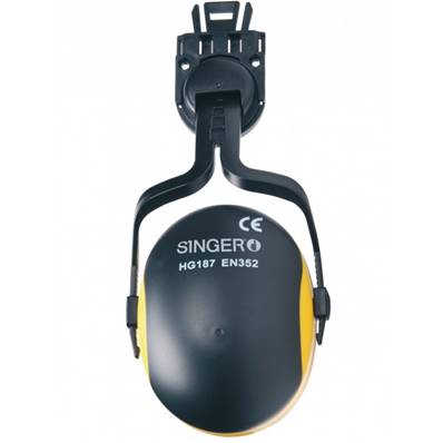 Lot de 2 coquilles anti bruit pour casque de chantier