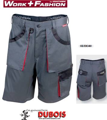 Short de travail KRAFTWERK XL KRAFTWERK 36008XL