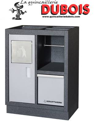 Meuble bas pour poubelle/rlx essuie-tout