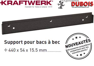 Plaques à fentes pour boìte à bec