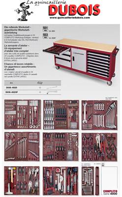 Servante 3936 avec 548 outils COMPLETO promotion