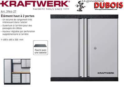 2 portes meuble haut MOBILIO