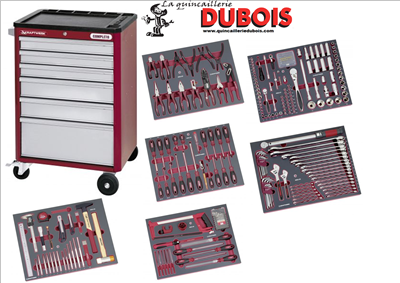Servante 3907 de 308 outils COMPLETO EVA KRAFTWERK 3907-4917