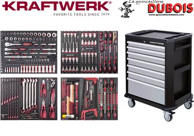 Servante d'atelier P207, EVA, 236 pcs. promotion