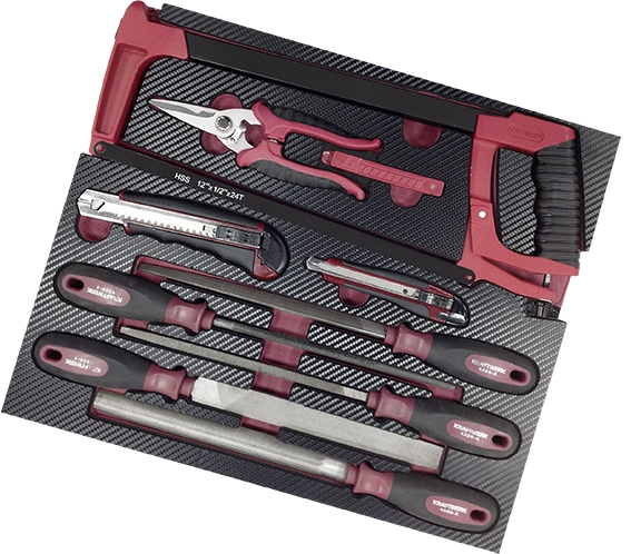 Coquille EVA3 d'outils de coupe 26 p. KRAFTWERK 4903-14