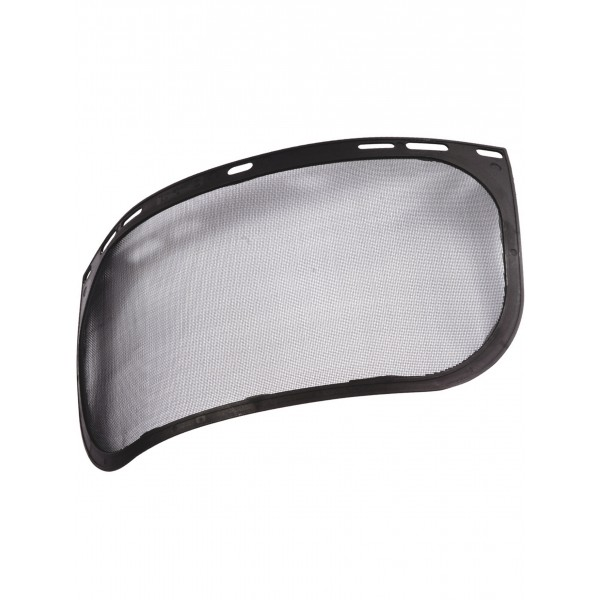 Visiere grillagée pour casque de chantier