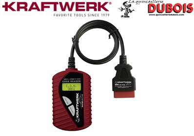 Testeur OBD-II, appareil diagnose véh.