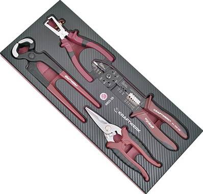 Coquille de pinces/cissailles EVA3 4 p. promotion