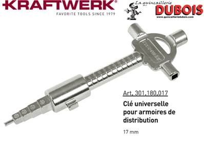 Clé de construction pour cylindre rond 22 mm (CH-Version)