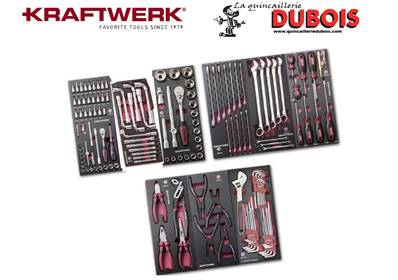 Ass. d'outils EVA3 147 p. 3 tiroirs promotion